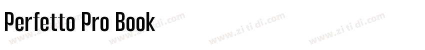 Perfetto Pro Book字体转换